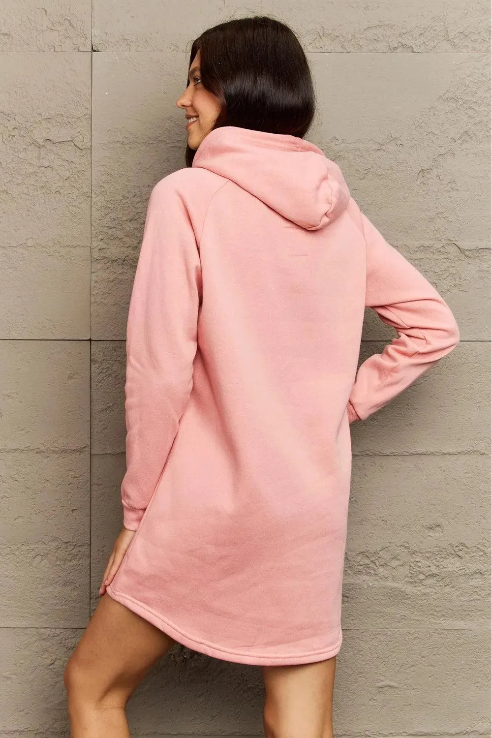 Stay Stylish and Casual in our Trendy Comfortable Hoodie Mini Dress | Buy Now