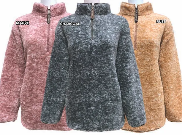 Stillwater Super Soft Sherpa 1/4 Zip Pullover