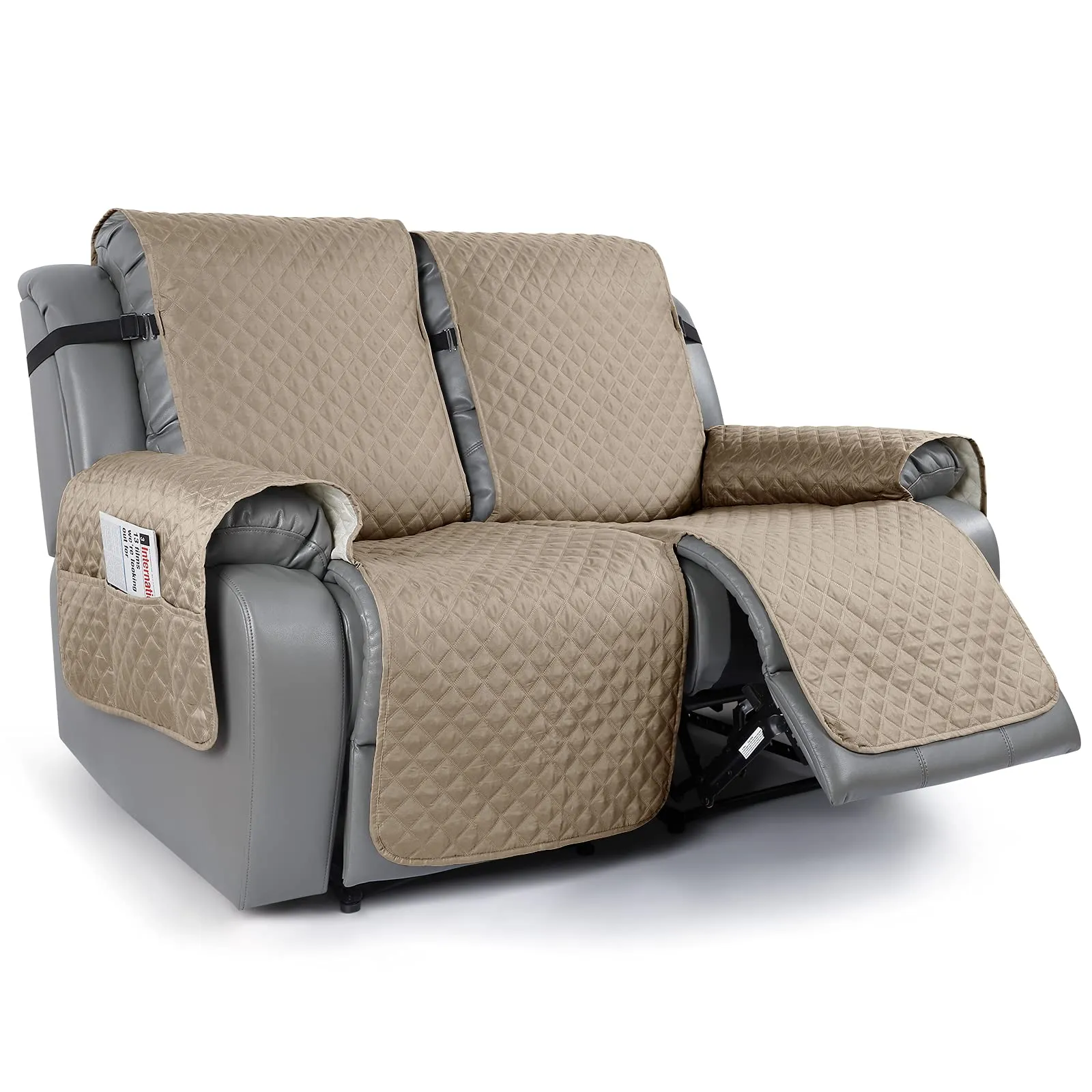 Sureix™ Non-Slip Recliner Chair Blanket Cover Sand