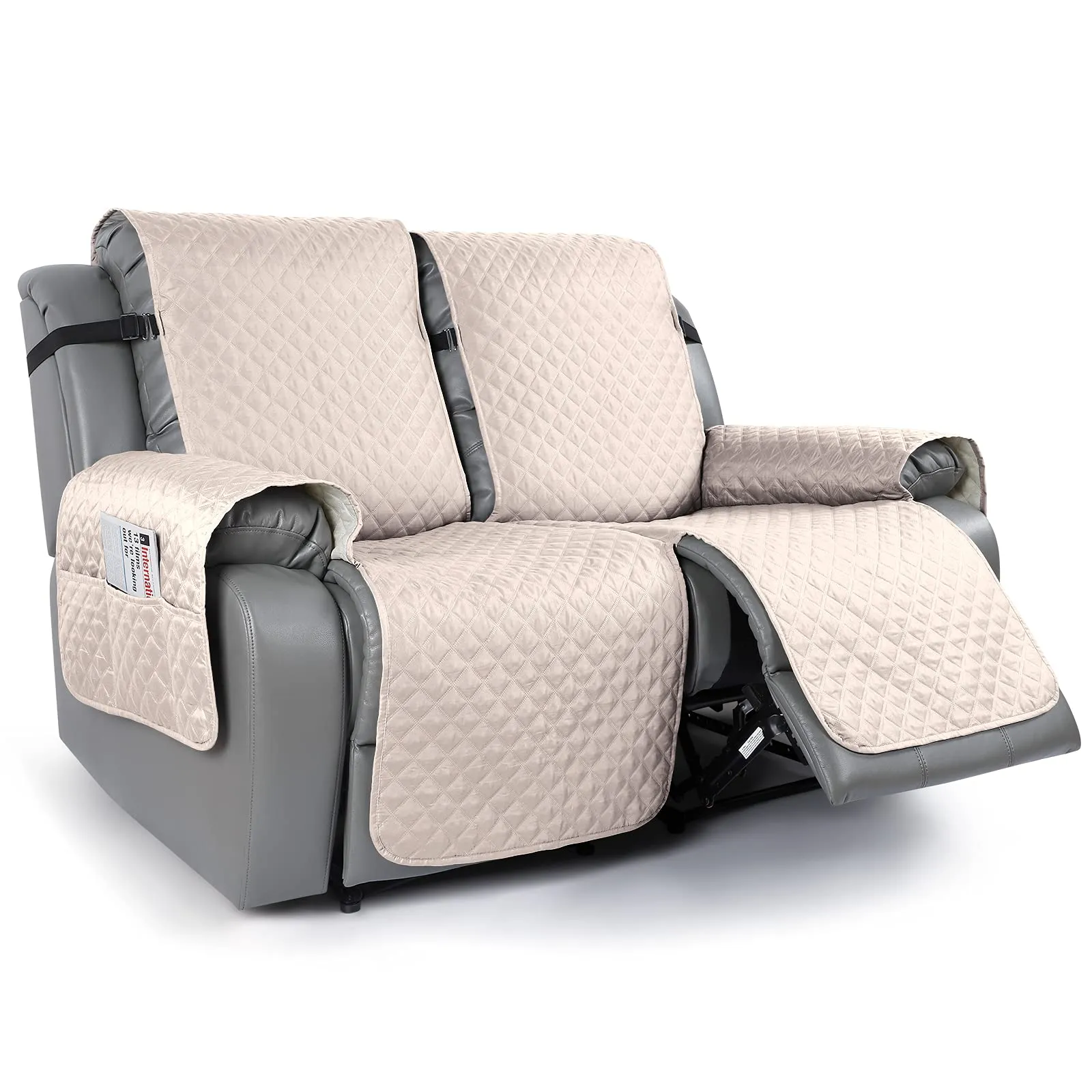 Sureix™ Non-Slip Recliner Chair Blanket Cover Sand