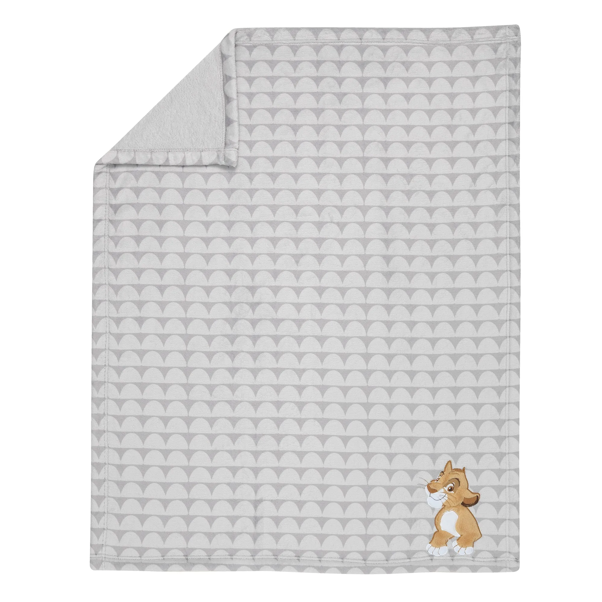 THE LION KING Appliqued Baby Blanket