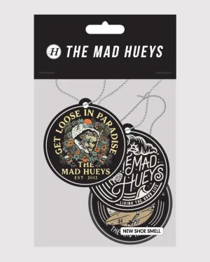 The Mad Hueys The Good Life Air Fresheners 3 Pack