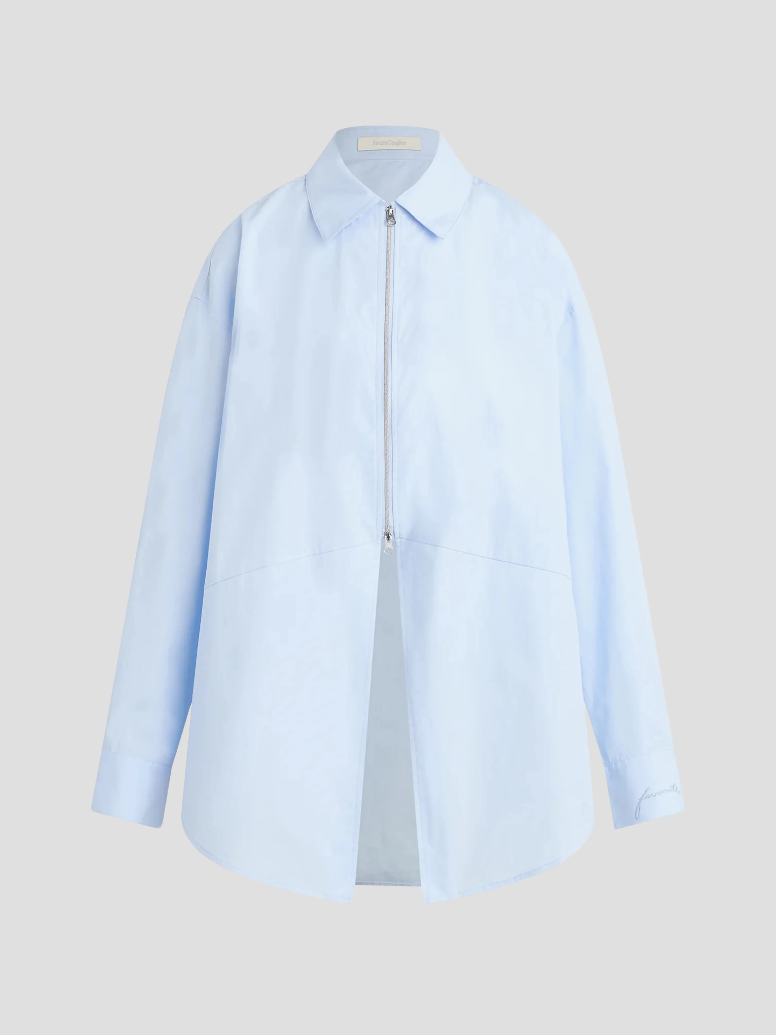 The Zip It Shirt in Blue