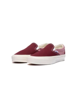 Vans LX Slip-On Reissue 98 LX BMX Maroon/Pink