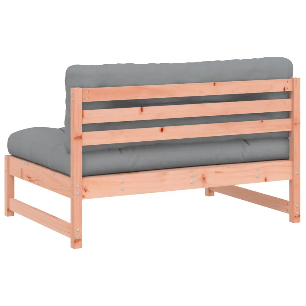 vidaXL Middle Sofa - Solid Wood Douglas, 120x80 cm - Comfortable & Durable Outdoor Furniture