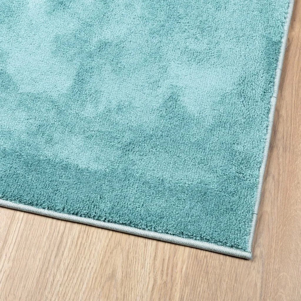 vidaXL OVIEDO Short Pile Rug - Soft Green, 200x200 cm | Cozy, Durable & Stylish Home Decor