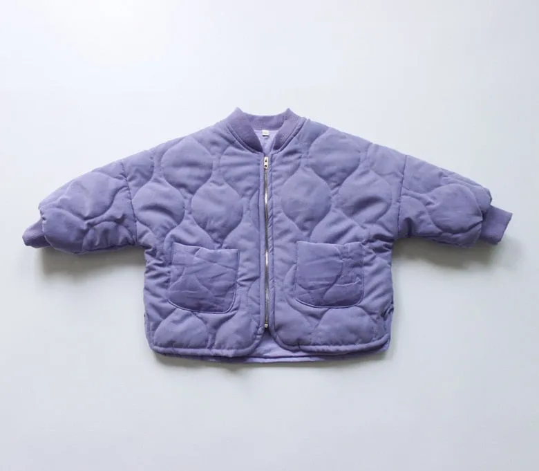 Warm Padded Front-Pocket Jacket