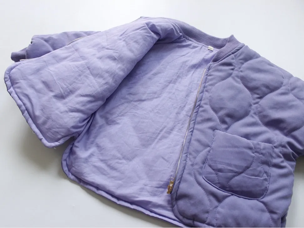 Warm Padded Front-Pocket Jacket