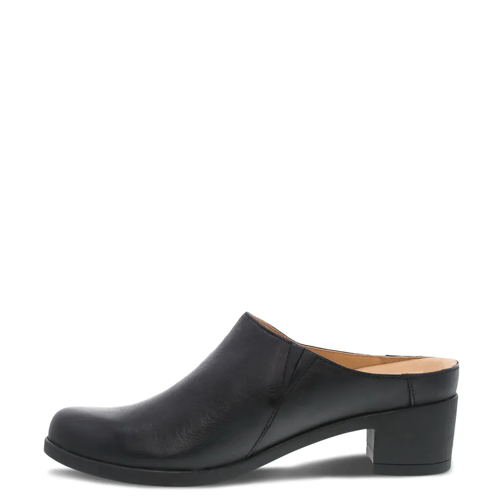 Women's Dansko Carrie Color: Black Burnished Nubuck