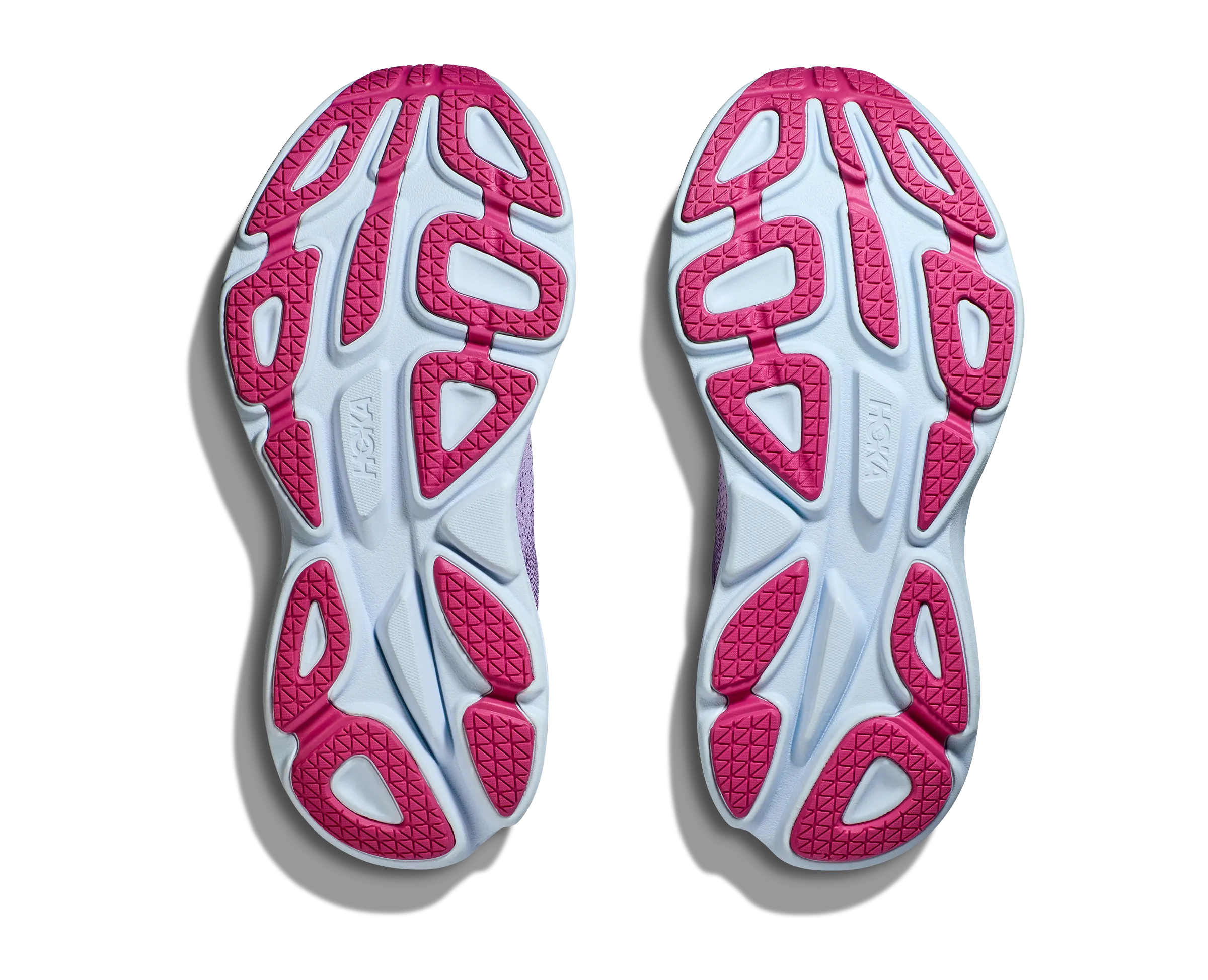 Women's Hoka Bondi 8 Color: Chalk Violet/ Lilac