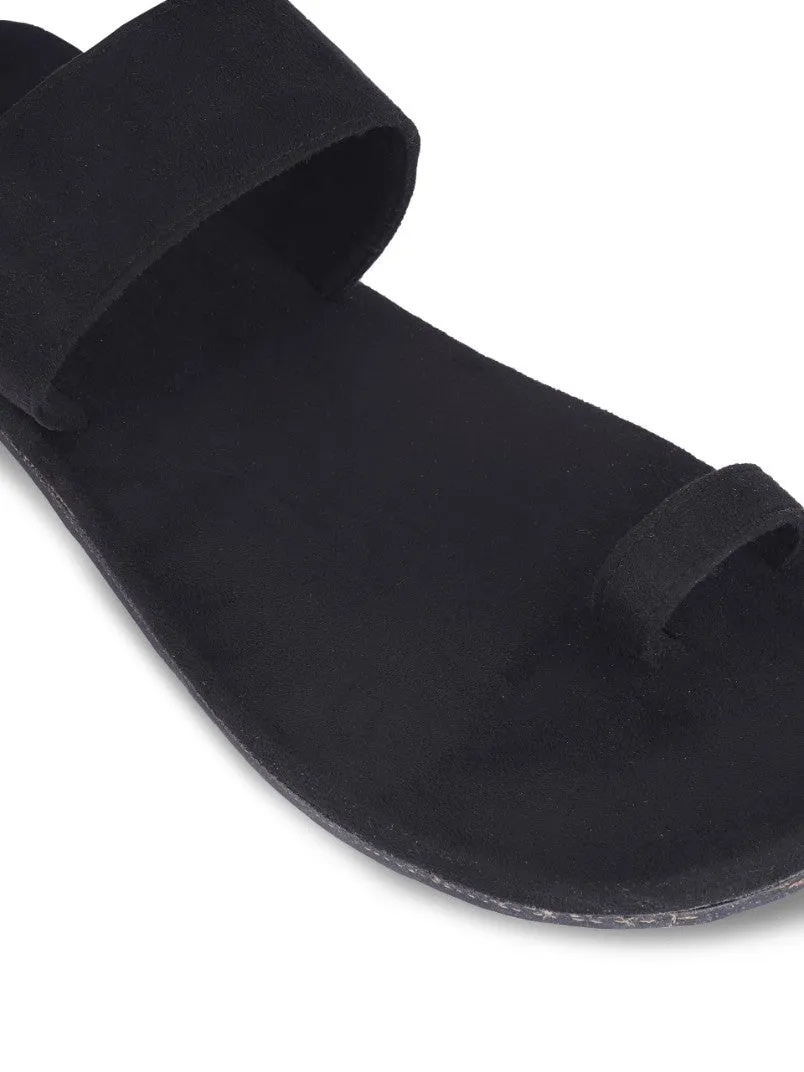 Zoo Toe-Ring Vegan Suede Sandals Men